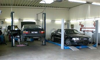 Autoreparatur, Werkstatt